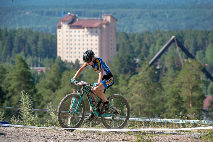 Svenska mästerskapen i sprint inleder Svenska Cykelspelen i Falun. Foto: PALMSBILDBYRÅ ©TRONS / Foto: Trons Bild