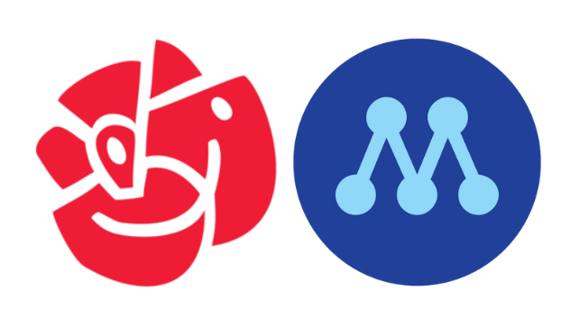 Logotype Socialdemokraterna och Moderaterna