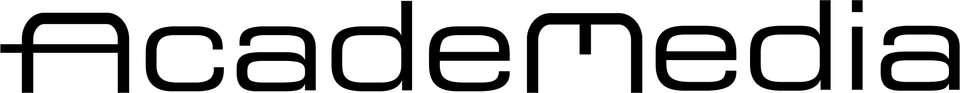 AcadeMedia logo RGB svart
