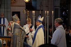 Susanne Rappmann har idag vigts till biskop för Göteborgs stift. Foto: Magnus Aronson/IKON