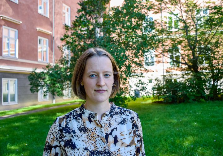 Naimi Johansson, hälsoekonom vid Universitetssjukvårdens forskningscentrum. Foto: Elin Abelson.