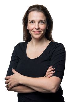 Ebba Bonde, visuell chef på Svenska Dagbladet.