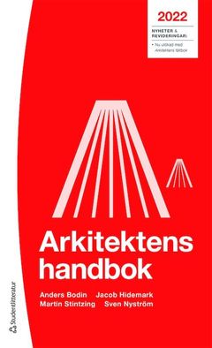 Omslaget till Arkitektens handbok 2022.