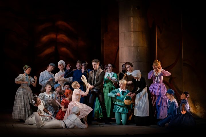 Nötknäpparen - nypremiär 5 december 2018. Dansare ur Kungliga Baletten och elever från Kungliga Svenska Balettskolan. Foto Markus Gårder.