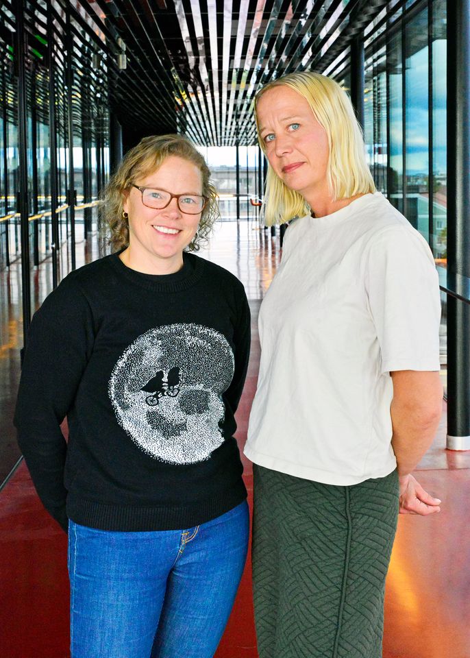 Elin Hedman och Anna Storåkers Halvars förstärker UKK:s programavdelning med gedigen erfarenhet och kompetens från livemusikscenen i Sverige. Foto: Magnus Hörberg