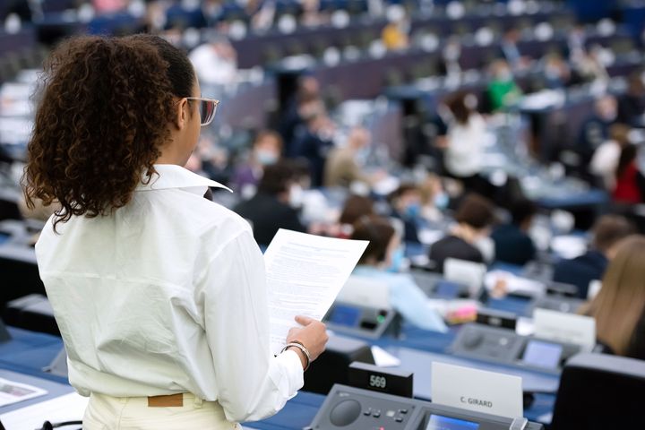 Konferensens plenarförsamling har i samförstånd nått en överenskommelse om sitt slutliga utkast till förslag © Europeiska unionen, 2022 - EP