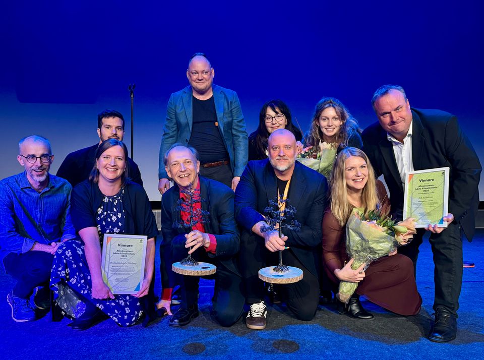 Vinnare Allmännyttans bästa klimatinitiativ