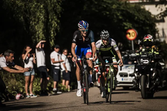 Tobias Ludvigsson och Lucas Ericsson (regerande svensk mästare) från SM i Båstad 2018