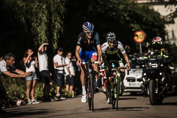 Tobias Ludvigsson och Lucas Ericsson (regerande svensk mästare) från SM i Båstad 2018