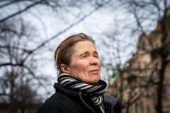 Författaren Ia Genberg får Aftonbladets litteraturpris 2022. Foto: Malin Lövkvist/Aftonbladet