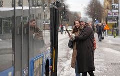 Hogia levererar trafikinformation till Stockholms stadsbussar. Bild: Keolis