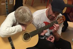 Martin Stenmark, artist och ambassadör för Musikbojen