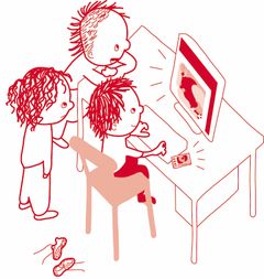 Illustration: Helena Ohlsson. Copyright: Statens medieråd