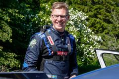 Johan Kristoffersson är på jakt efter sitt andra SM-guld i rally den här säsongen. 