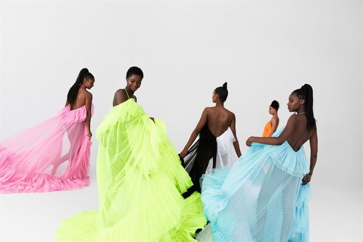 Klänning Selam Fessahaye Foto Frida Marklund