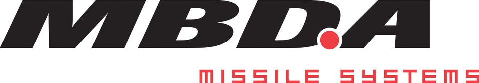 MBDA logo Black and Red