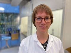 Jenny Åberg, Tullverkets laboratorium.Foto: Tullverket