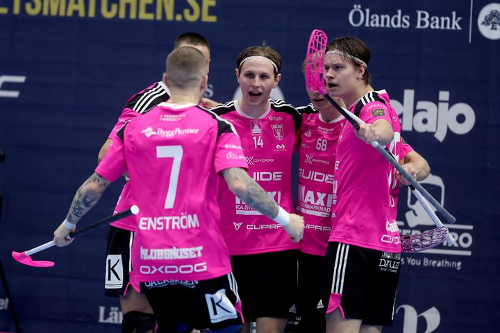 IBF Falun vann SSL:s grundserie och fick välja motstånd först av alla. Foto: Per Wiklund/Svensk Innebandy