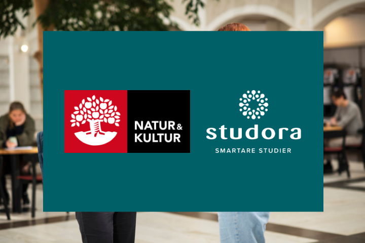 Studora inleder samarbete med Natur & Kultur.