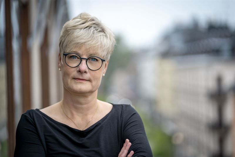 Marie Linder, förbundsordförande Hyresgästföreningen