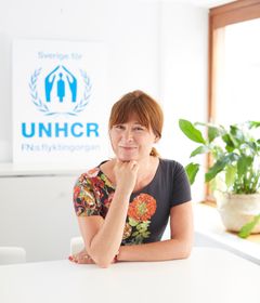 Åsa Widell, Sverige för UNHCR:s generalsekreterare.