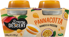 ARLA Dreamy Dessert Pannacotta Mango Passionsfrukt