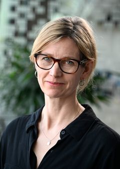 Helena Ekinge, ny kundredaktör på TT Nyhetsbyrån. Foto: Anders Wiklund/TT