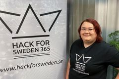 Therése Boija, uppdragsledare för Hack for Sweden 365 på DIGG i Sundsvall, ser fram emot att få testa det nya konceptet under helgens digitala hackaton. Foto: DIGG