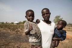 No Shame. Period. Annett, 19 år från Sydsudan med sina två barn