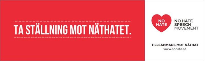 logotyp för No Hate Speech Movement