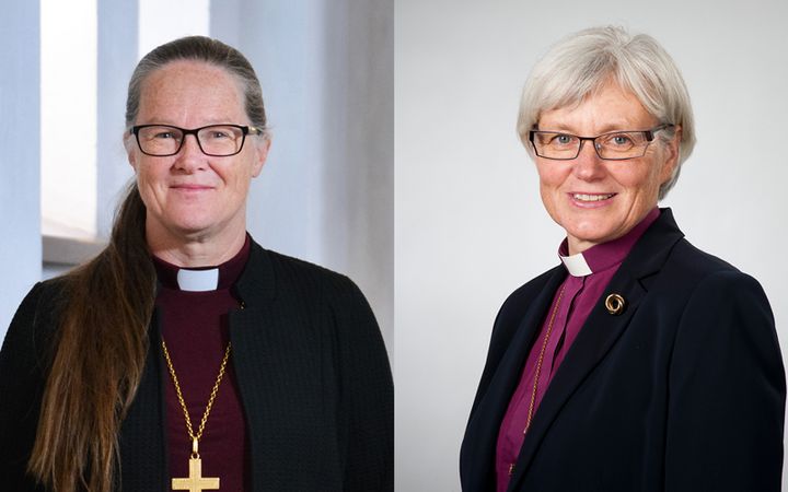 Biskop Åsa Nyström och ärkebiskop Antje Jackelén. Foto: Emma Berkman/Luleå stift, Jan Nordén/Ikon