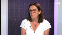 Cecilia Malmström, tidigare EU-kommissionär. Foto: EFN Ekonomikanalen. Bilden får användas fritt i detta sammanhang.