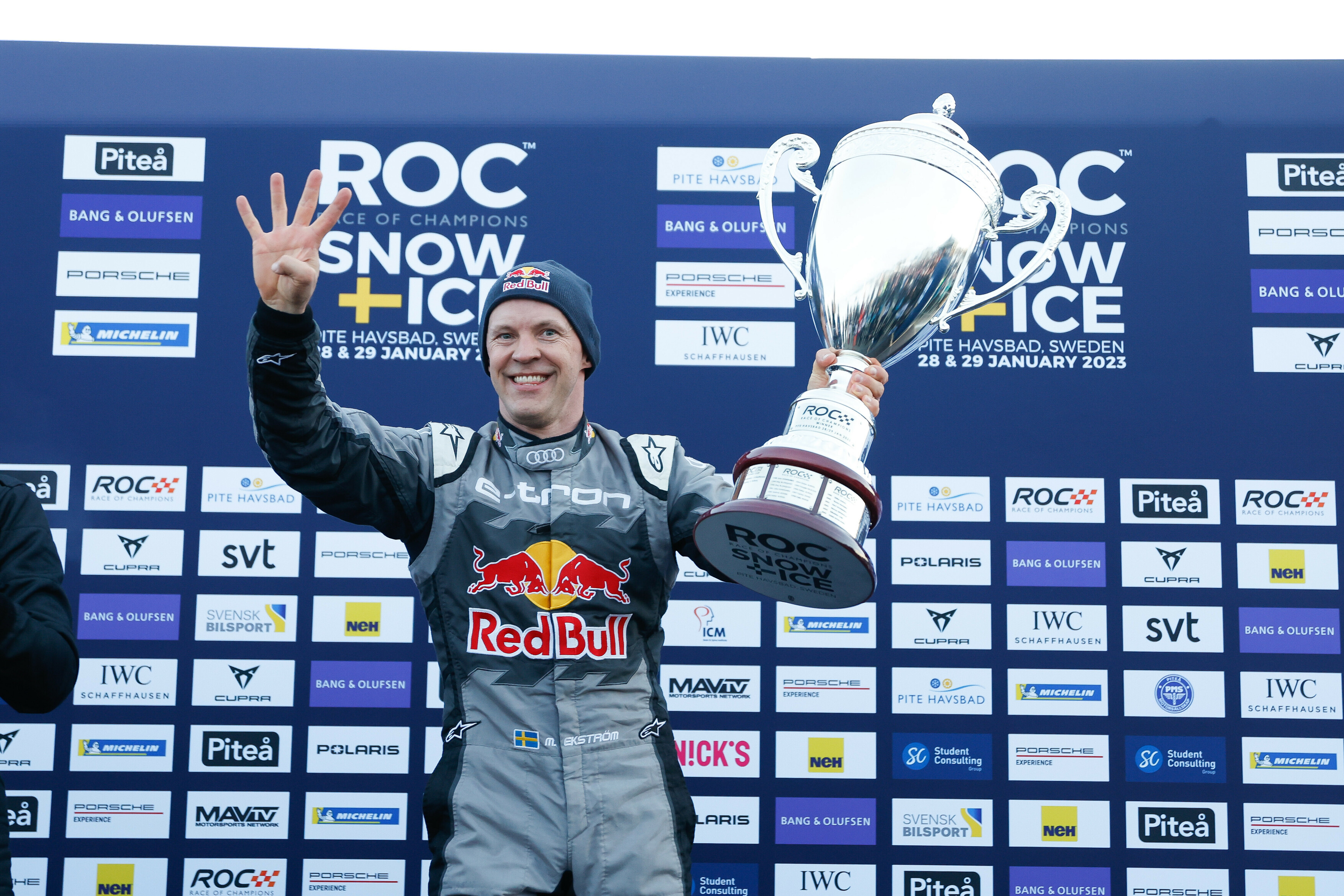 Mattias Ekström vann Race of Champions