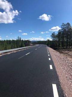 Ny vägsträckning väg 1053 Foto Andreas Persson Peab