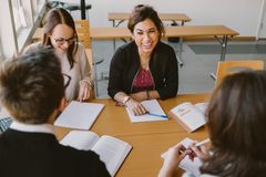 Studerande vid Teknikhögskolan. Fotograf: Mattias Cederholm