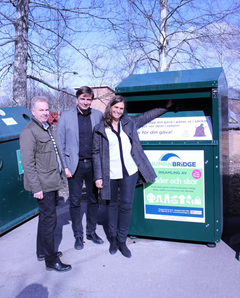 Nya arbetstillfällen när ReturTex etablerar Sveriges första sorteringsanläggning för återanvändning av textilier.