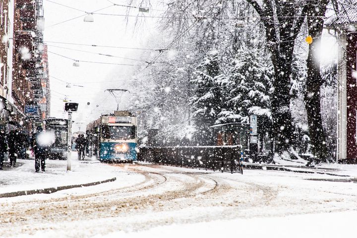 Den 9 december byter Västtrafik till vintertidtabell. Foto: Eddie Löthman