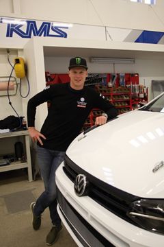 Mer rally ska det bli under vintern för Johan Kristoffersson, som precis har fått bekanta sig med teamets nya Volkswagen Polo GTI R5.