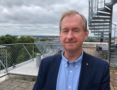 Peter Hansson, blivande ekonomichef i Region Örebro län. Foto: Johanna Berglund