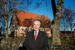 Anders Wall vid Giresta Kyrka