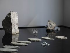 Sara Ekholm Eriksson, Installation Bonniers konsthall,. Foto Jean-Baptiste Bérangèr.