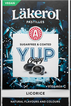 Läkerol YUP Crispy Licorice
