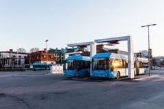 Satsningen på elbussar har gett stora miljövinster och en bättre arbetsmiljö för förarna. Foto: Eddie Löthman