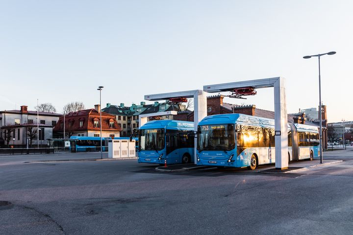 Satsningen på elbussar har gett stora miljövinster och en bättre arbetsmiljö för förarna. Foto: Eddie Löthman