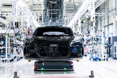 Audi e-tron GT tillverkas koldioxidneutralt i Tyskland