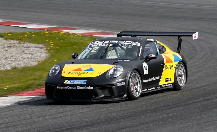 Anton Marklund, Porsche 911 GT3 Cup (991 II). Foto: Åke Karlsson