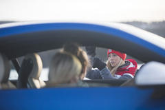 Mikaela Åhlin Kottulinsky Audi driving experience