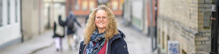 Hillevi Hemphälä, doktor i arbetsmiljöteknik med inriktning på synergonomi, Lunds tekniska högskola. Foto: Kennet Rouna