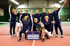 Fair Play Tennisklubb svenska mästare 2021. Foto: Senad Honic.