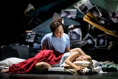 En midsommarnattsdröm, 2023. Jihan Shin och Johanna Rudström. Foto: Kungliga Operan/Sören Vilks